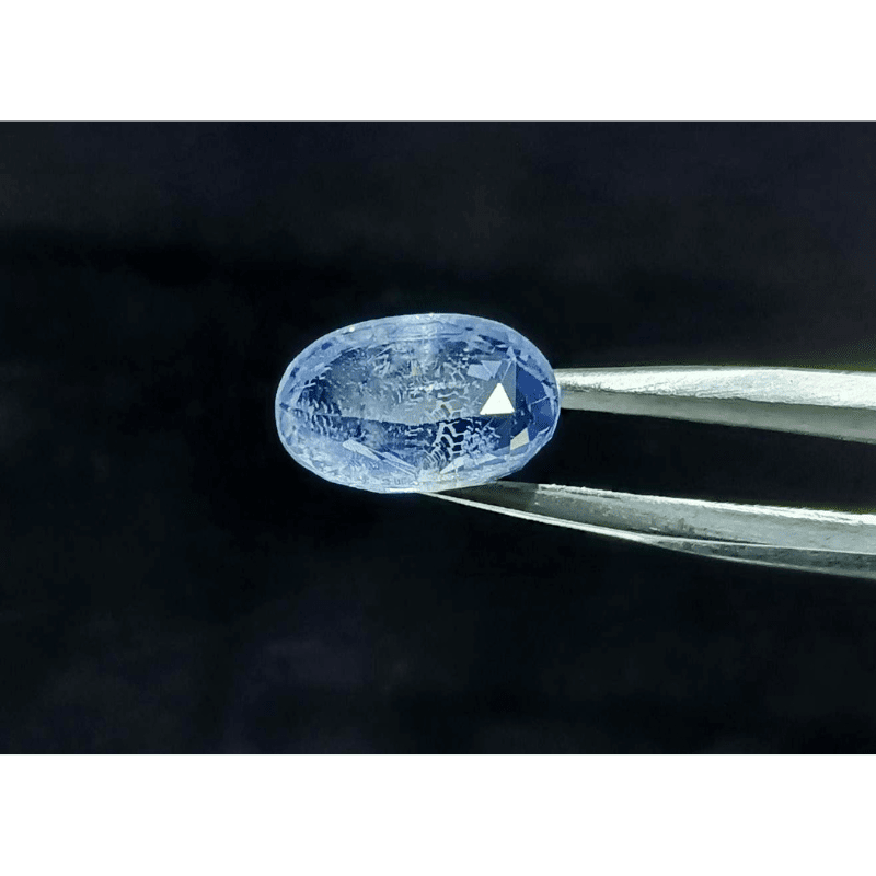 Srilankan Neelam (Blue Sapphire) Unheated and Untreated & Lab Certified- 5.25 Carat