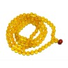 Original Yellow Hakik Mala & Certified 6 mm & 108 Beads