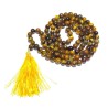 Certified Tiger Eye Stone Mala - For Rahu & Original 6mm 108 Beads