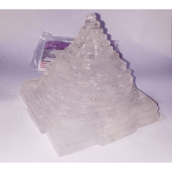 Indian Sphatik Shree Yantra & Lab Certified - 644 Gram