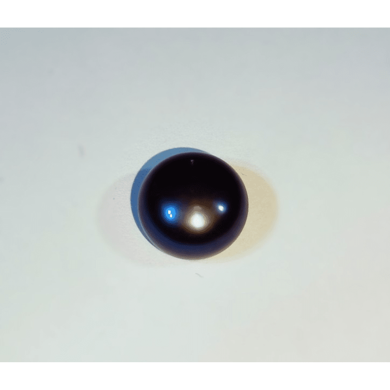 Natural Black Pearl (Kaala Moti) Stone & Lab Certified - 7.25 Carat