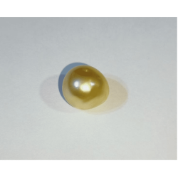 Natural Yellow Pearl ( Moti )  Stone & Lab Certified- 7.25 Carat