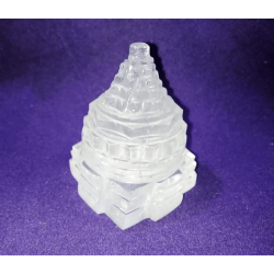 Indian Sphatik Shree Yantra & Lab Certified- 179 Gram