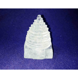 Indian Sphatik Shree Yantra & Lab Certified -82 Gram