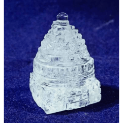 Indian Sphatik Shree Yantra, Lab Certified  -50 Gram