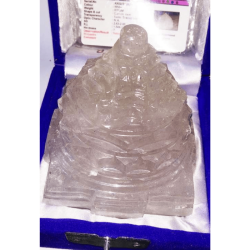 Indian Sphatik Shree Yantra & Lab Certified - 876 Gram