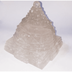 Indian Sphatik Shree Yantra & Lab Certified - 876 Gram