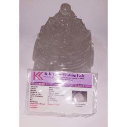 Indian Sphatik Shree Yantra & Lab Certified - 876 Gram