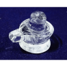 Indian Sphatik Shivling - 36 Gram & Lab- Certified