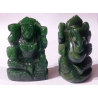 Green Aventurine Laxmi Ganesh Stone Idol -266 Gram