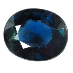 Blue Sapphire (Neelam Stone) & Certified - 5.25 Carat