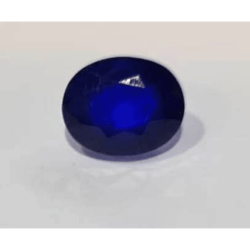 Blue Sapphire (Neelam Stone) & Certified - 6.25 Carat