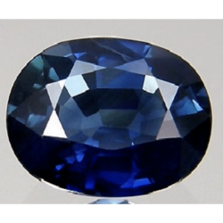 Blue Sapphire (Neelam Stone) & Certified - 5.25 Carat