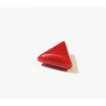 Triangle Red Coral/ Moonga Stone- 6.85 Carat