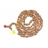 3 Mukhi Rudraksha Mala Affordable & Certified Mala (7 mm)