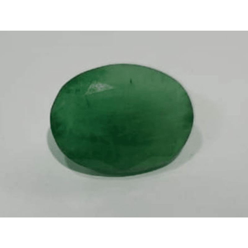 Panna Stone (Emerald) Oval shape Lab Certified  8.25 Carat