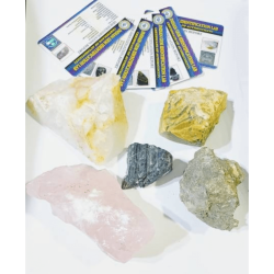 Mix Raw Stone (1 Piece each) Certified