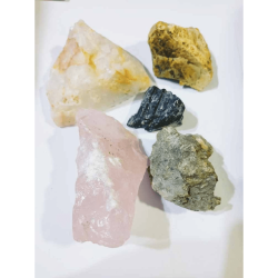 Mix Raw Stone (1 Piece each) Certified