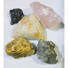 Mix Raw Stone (1 Piece each) Certified