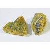 Green Quartz 2 Pieces Genuine  Raw Stone