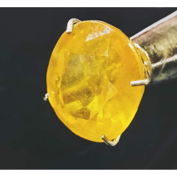 Natural Yellow Sapphire (Pukhraj) - 6.25 Carat