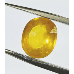 Certified Yellow Sapphire...