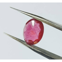 Natural Ruby Stone Lab Certified- 5.25 Carat