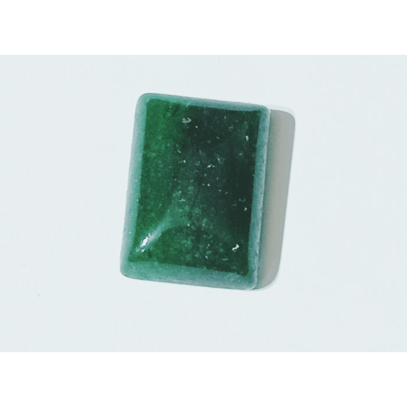 Lab -Certified Natural Aventurine square shape 17 carats