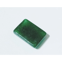 Lab -Certified Natural Aventurine square shape 14 carats