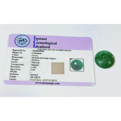 Aventurine Round shape Original 15.5 carats