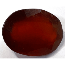 Hessonite (Gomed) Stone Lab Certified- 5.25 Carat