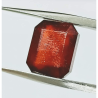 Hessonite (Gomed) Square Shape Stone 6.25 Carat