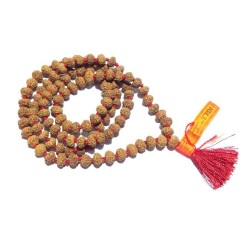 Certified 9 Mukhi Rudraksha Bead Mala, Affordable & Genuine Mala