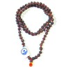 5 (Panch) Mukhi Rudraksha Mala In Black Colour & Certified