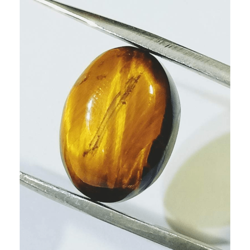 Tiger Eye Gemstone & Lab Certified-12.25 Carat