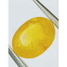 Yellow Sapphire (Pukhraj) Certified - 7.25 Carat