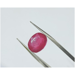 Natural Ruby Stone (Manik) Lab Certified-7.25 Carat