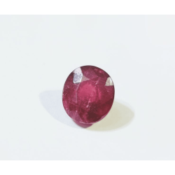 Natural Ruby Stone (Manik) Lab Certified-7.25 Carat