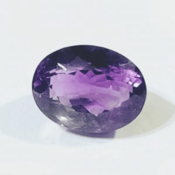 Amethyst / Jamunia Stone & Certified - 8.25 Carat