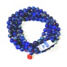 Certified Lapis Lazuli Mala (Lazward Mala) & Original Product 6 mm