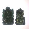 Green Green Aventurine Laxmi Ganesh, Natural Stone Idol (221) Gram