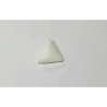 Triangle White Coral Stone (Moonga) Lab Certified   5.25 Carat