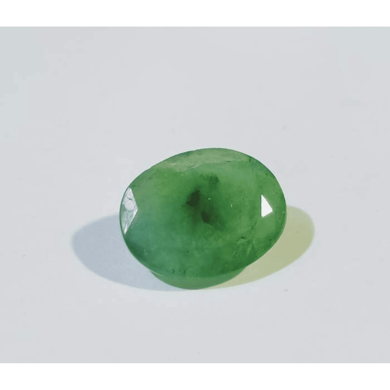 Panna Stone (Emerald) Oval shape & Lab Certified - 9.25 Carat