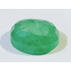 Panna Stone (Emerald) Oval shape Lab Certified - 6.25 Carat