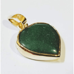 GREEN AVENTURINE LOCKET,...