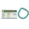 Lab Certified Original Firoza Bracelet (Turquoise) & Elastic Bracelet