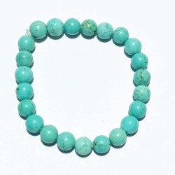 Lab Certified Original Firoza Bracelet (Turquoise) & Elastic Bracelet