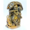 Original Tiger Eye Radha Krishna  Certified 450 Gram