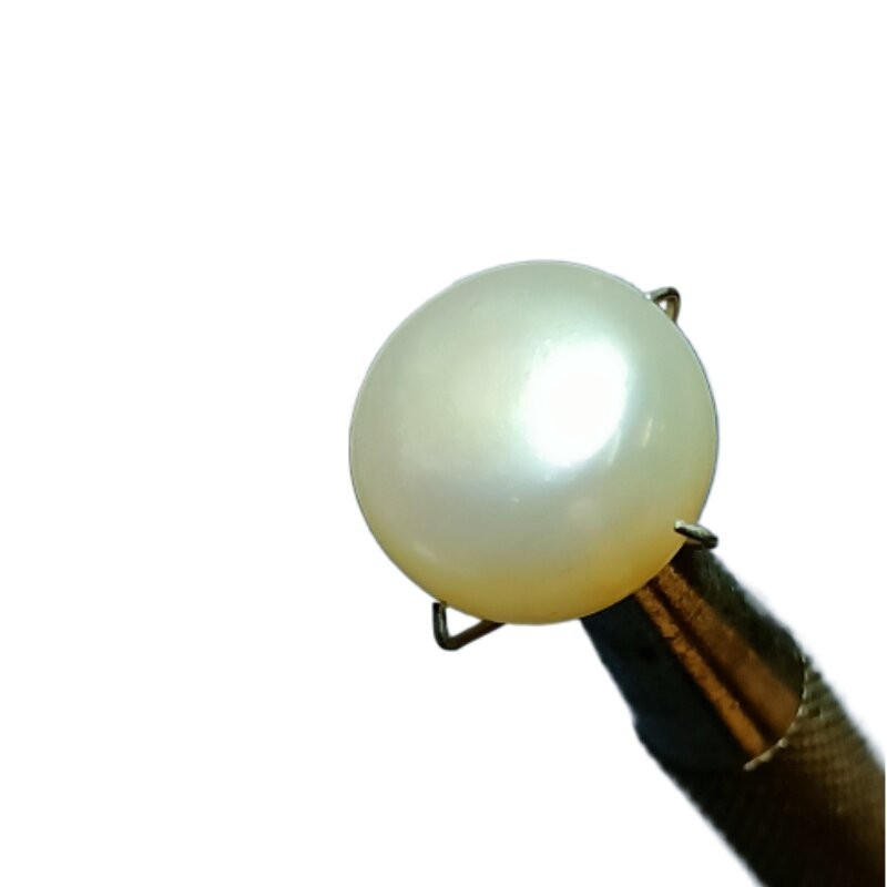 Natural  Pearl (Moti) Stone & Lab Certified -9.25 Carat