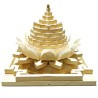 Shriparni Lotus ShreeYantra Handcrafted 4x4 Inch